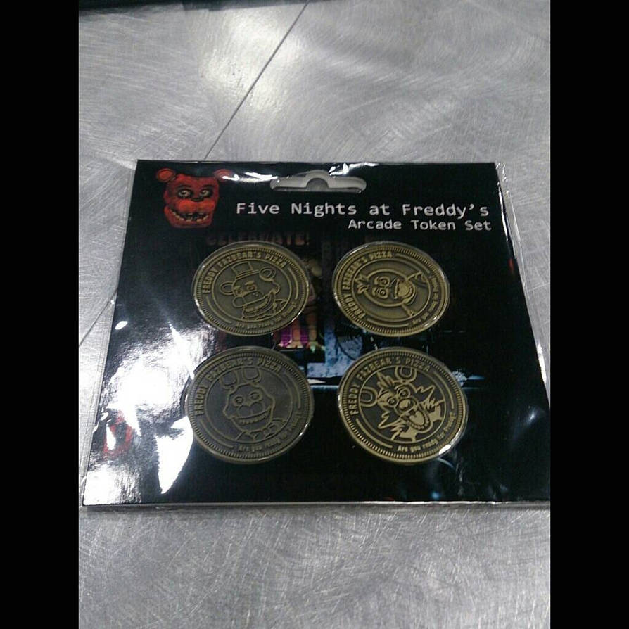 Fnaf Tokens by MoonslyX87 on DeviantArt