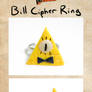 Gravity Falls Bill Cipher ring