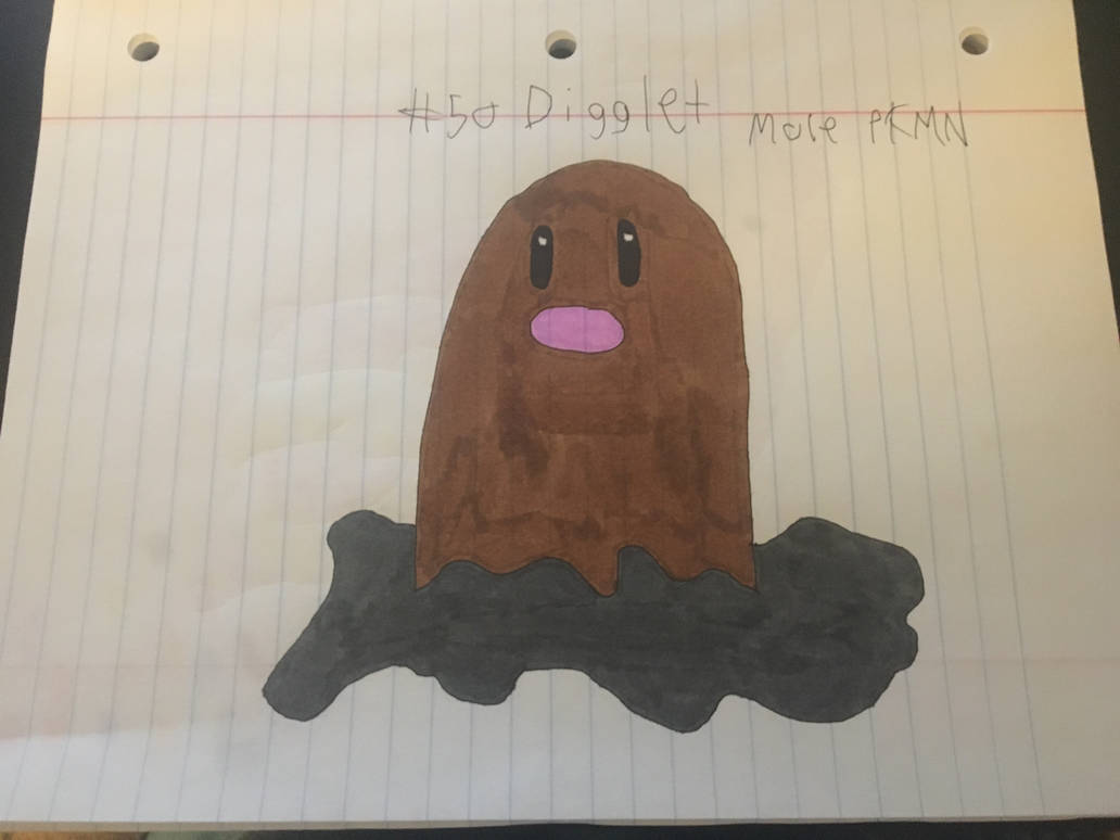 Diglett by Myydrion on DeviantArt