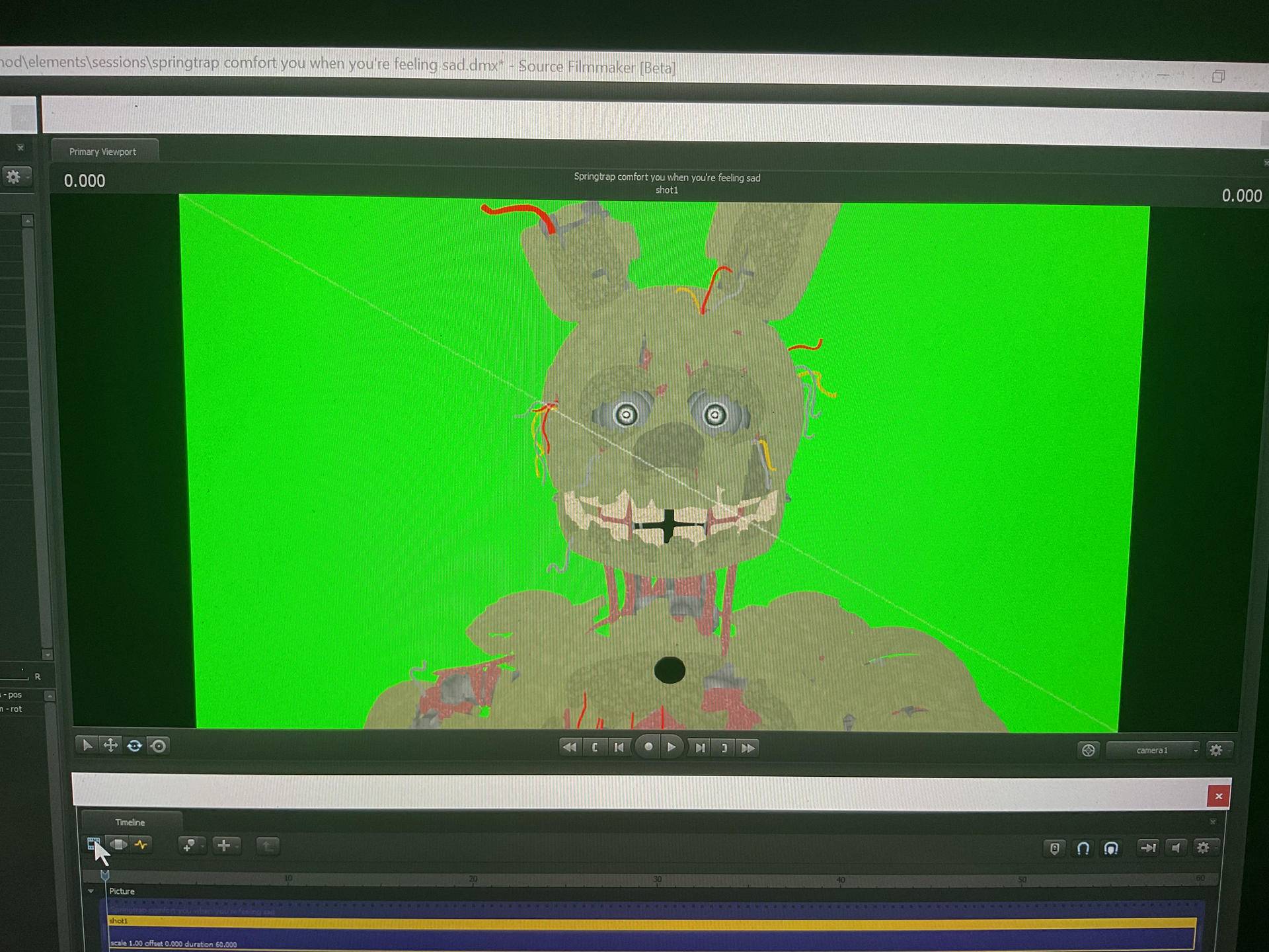 Springtrap Teaser Springtrap comforts you by AussieLily on DeviantArt