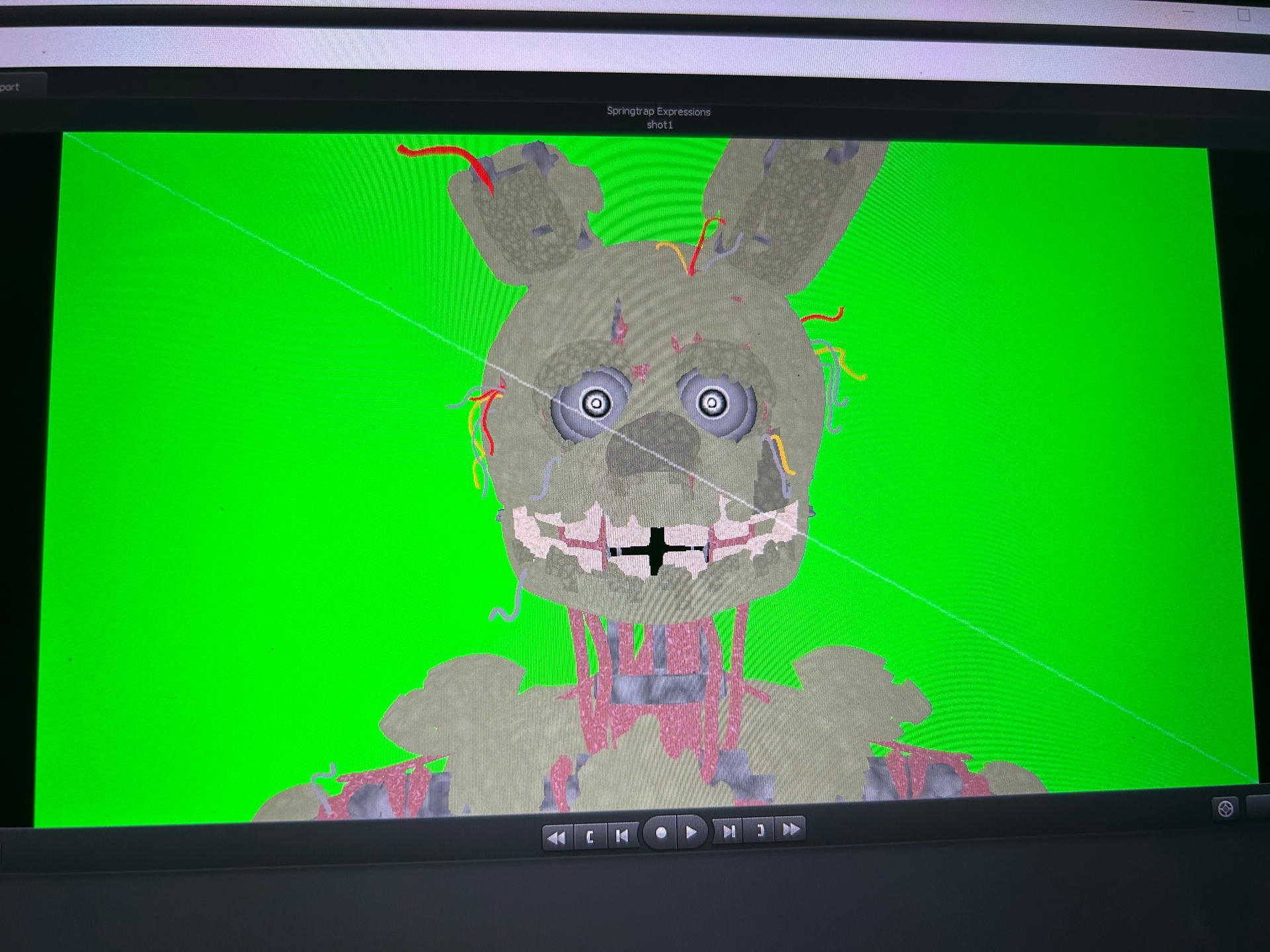 Aussie Spring Trap Springtrap Expressions - Worried by AussieLily on DeviantArt