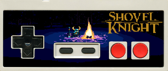 Shovel Knight NES controller 2-1