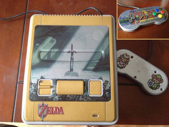 Gold and Silver Zelda LTTP snes by Hananas-nl