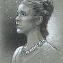 Princess Leia Organa - Carrie Fisher Portrait