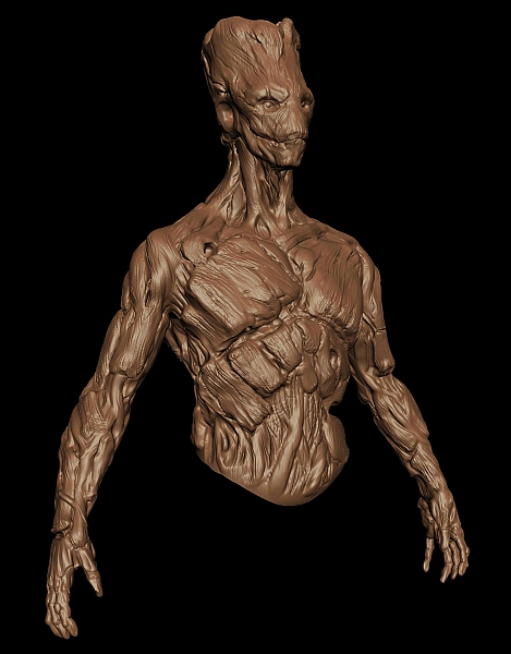 Groot sculpt