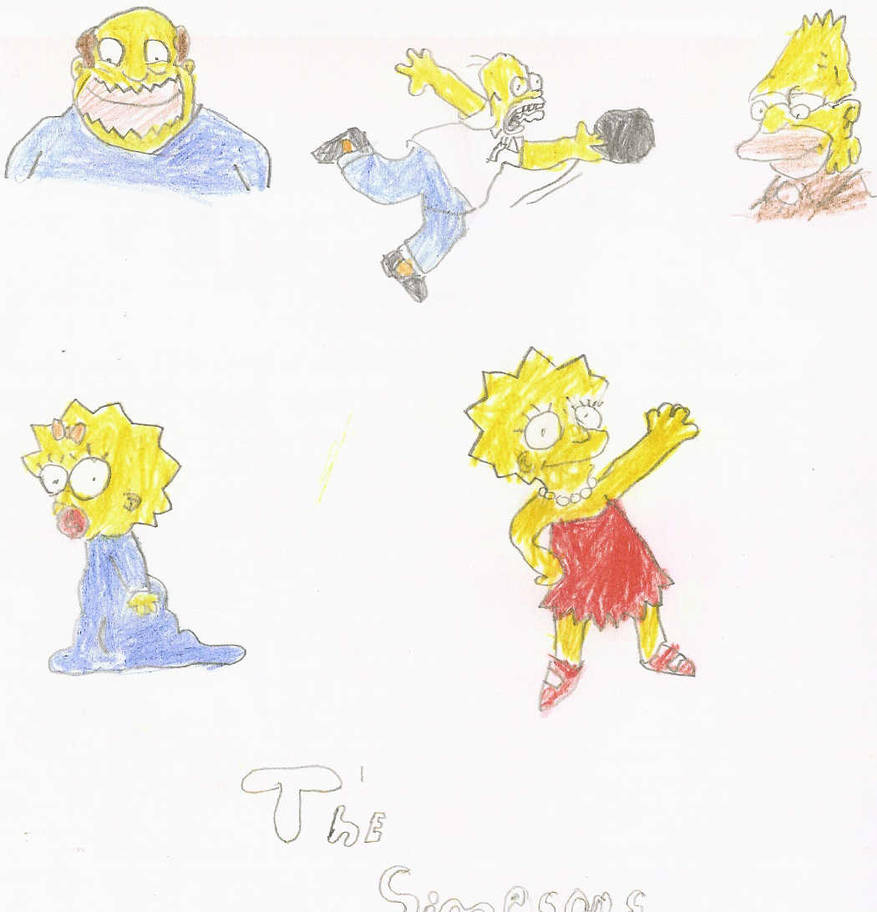 Sam Simpsons Deviantart The Simpsons by rey619 on DeviantArt