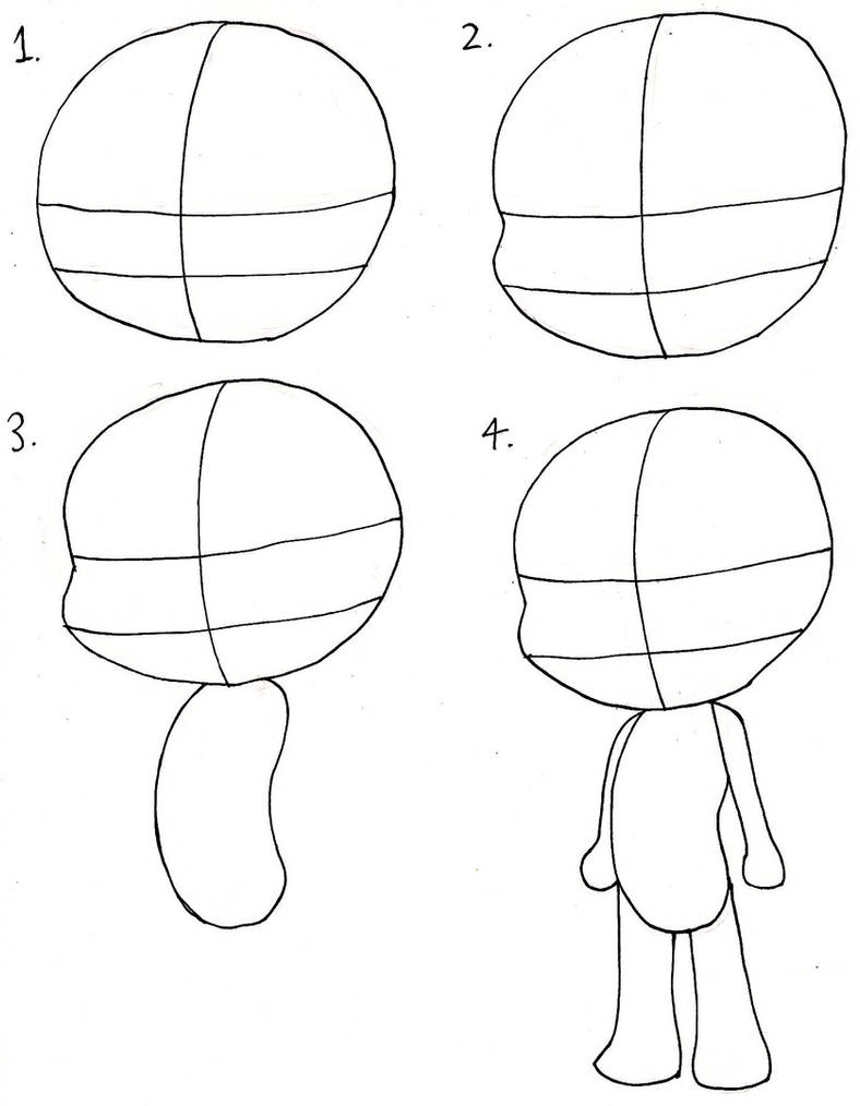 Chibi guide 1-4 by MegamiMizuL on DeviantArt