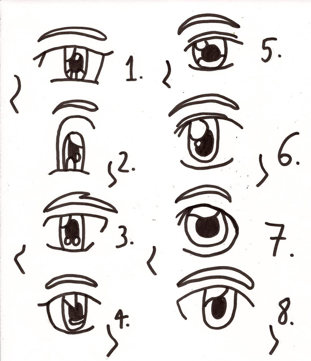 Male eyes