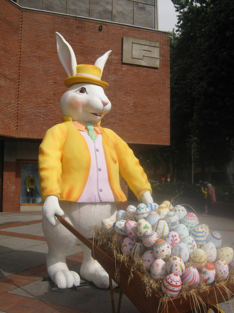the easter rabbit by grifiroh on DeviantArt
