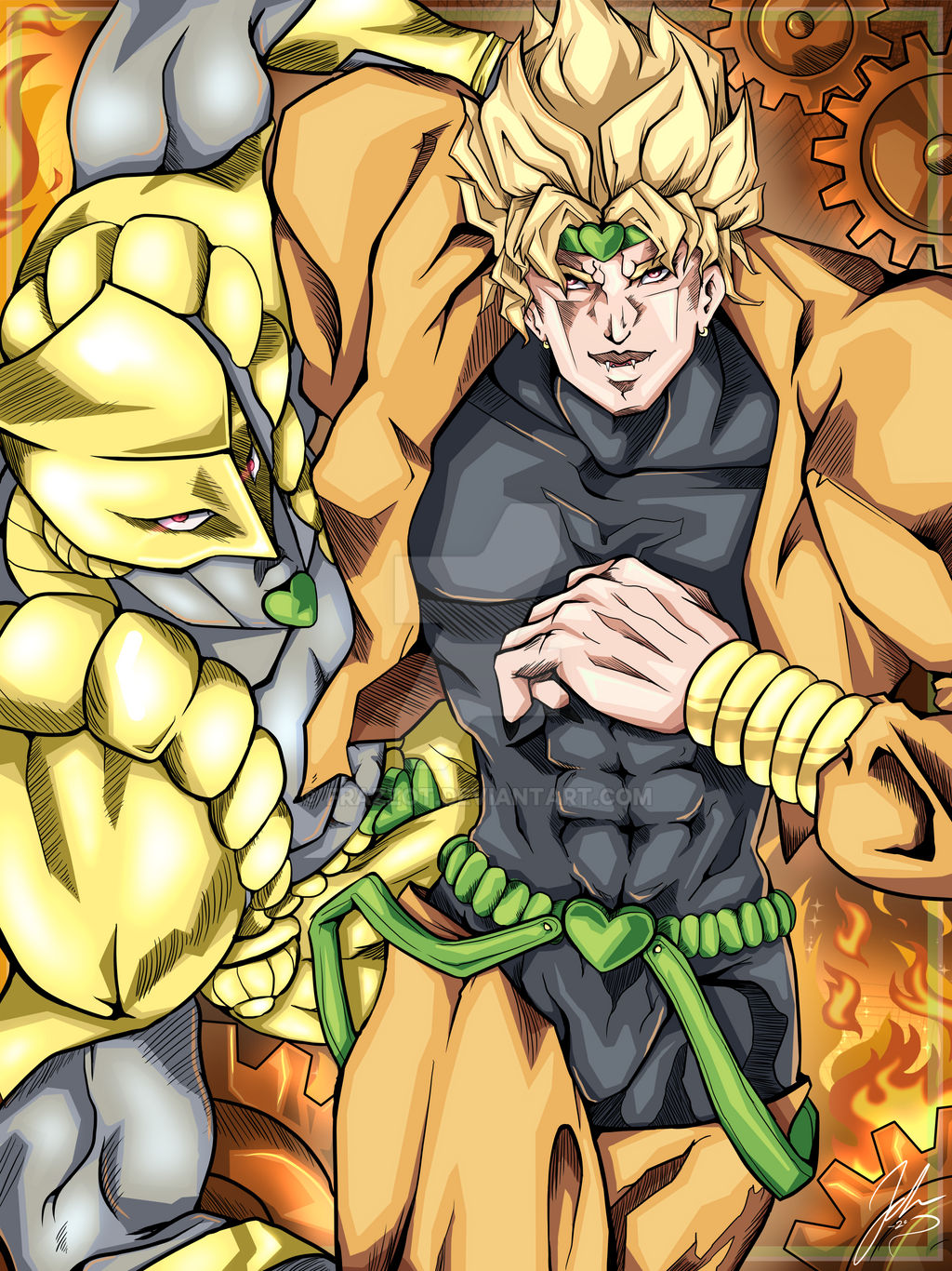 Dio And The World By Frazzot On Deviantart