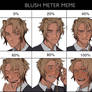 Blush scale meme