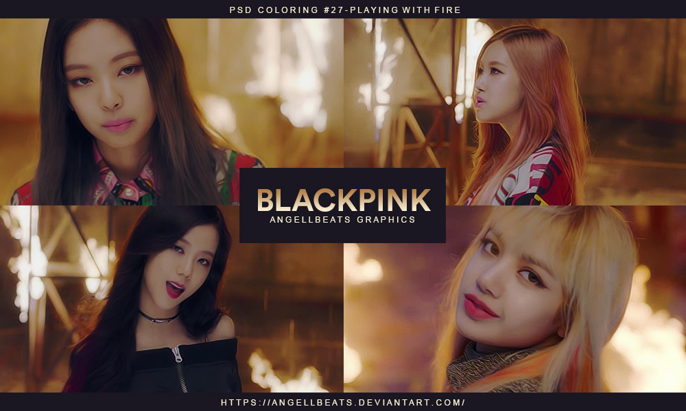 BLACKPINK - Playing With Fire (6) by vanessa-van3ss4 on DeviantArt