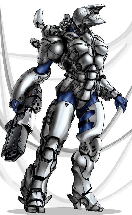 Human Flight Suit/Power Armour Ver. 2 by StudioOtaking on DeviantArt