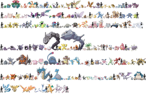 Pokemon Sizes (Kanto)