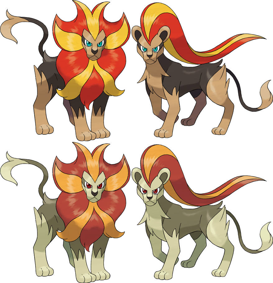 Pyroar by KrocF4 on DeviantArt