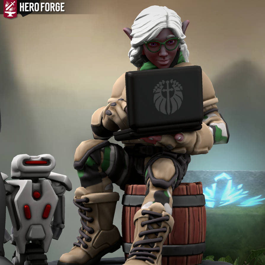 Tech wizard by Ghorghrom on DeviantArt