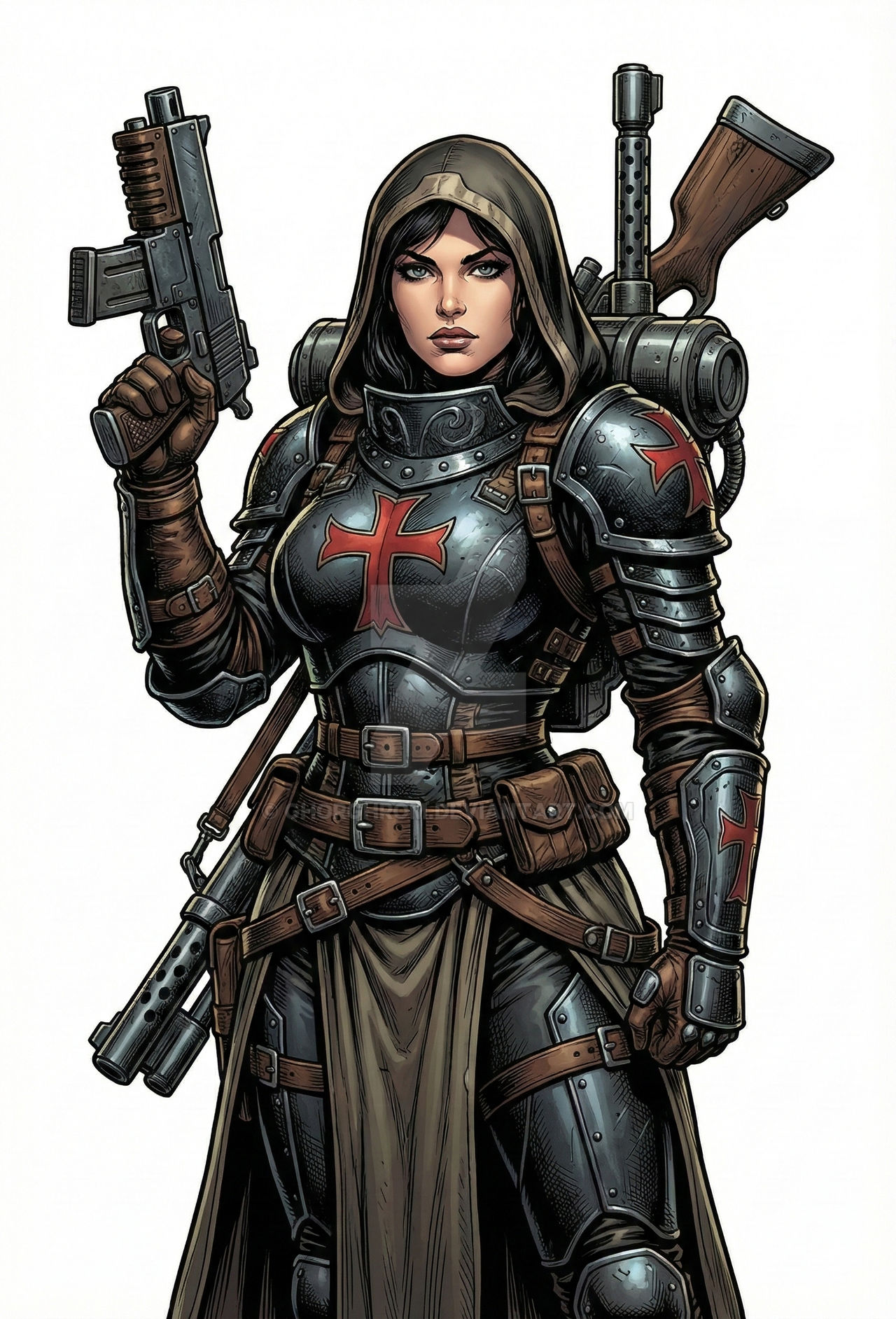Holy Rifle Deviantart Holy Warrior by Ghorghrom on DeviantArt