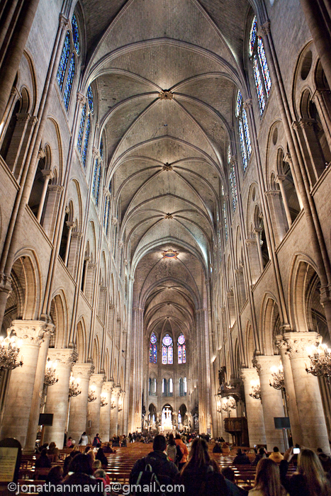 Notre Dame inside