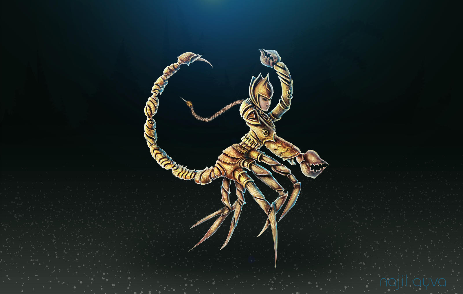 Гламурный Скорпион