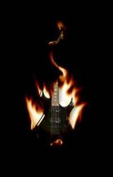 flame guitar