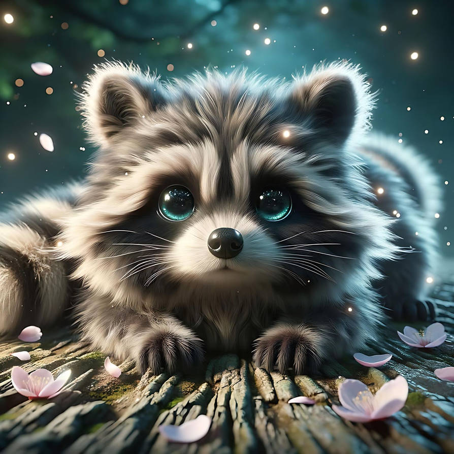 Cute Raccoon Roux cute racoon by BiancoOttavia on DeviantArt