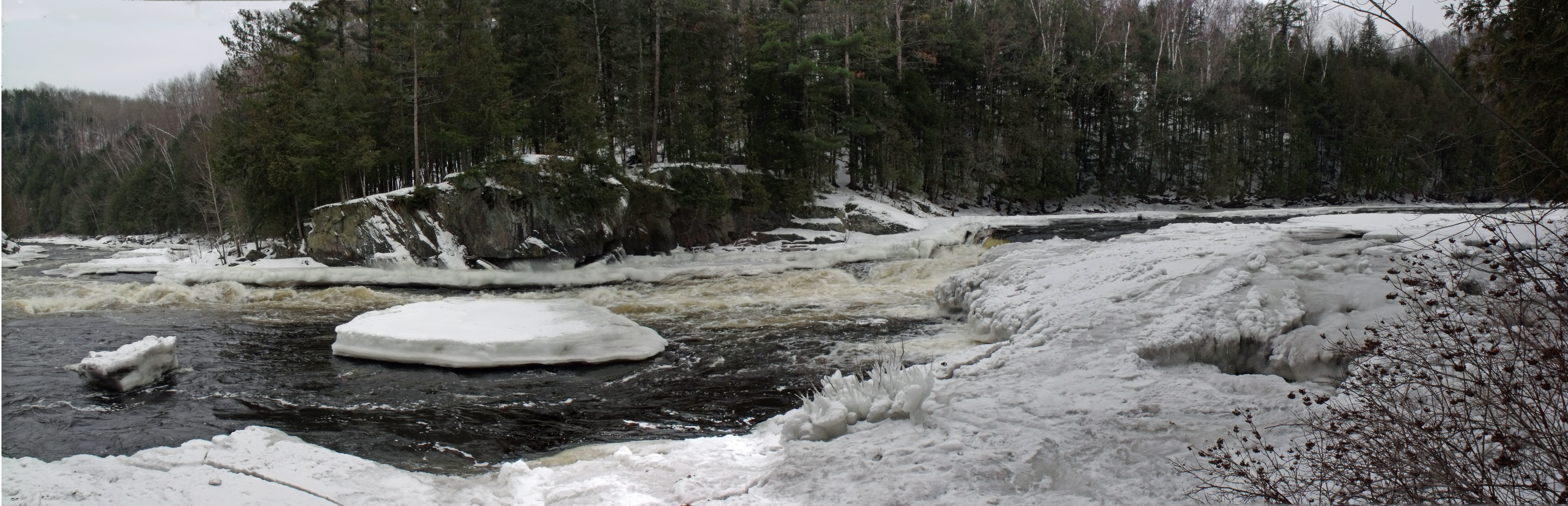 Pier's waterfall