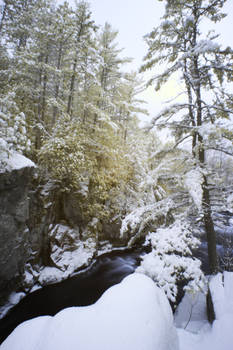 Canyon of Snow IR