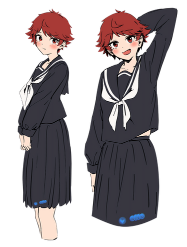 Tomo-chan Is a Girl Characters by AuraMastr457 on DeviantArt