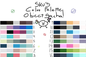Color Palette Object Gacha! [Closed]