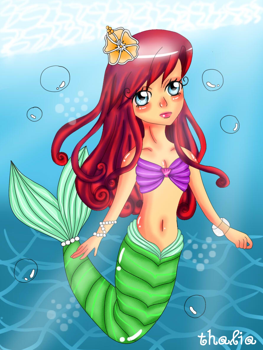 Little marmaid fan art