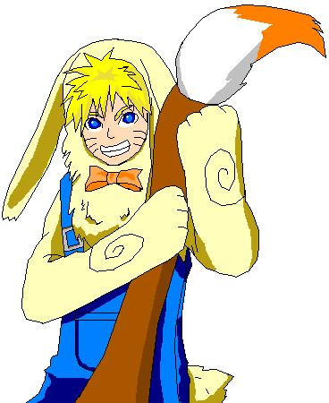 Naruto Rabbid Naruto bunny on MS Paint by Gaara-97 on DeviantArt
