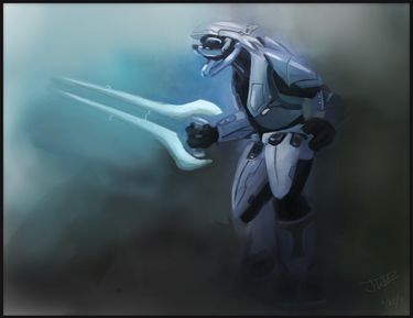 Halo Elite Speedpainting