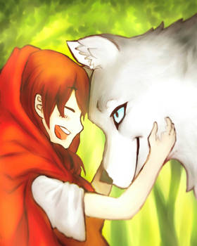 The Wolf and Little Red Riding Hood