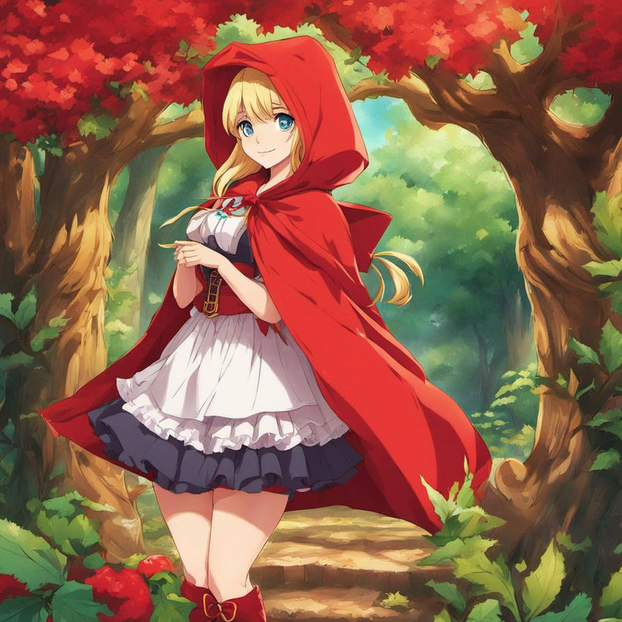 Anime Red Riding Hood by jeffra1967 on DeviantArt