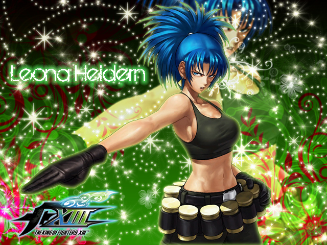 leona heidern wallpaper by chmosca on