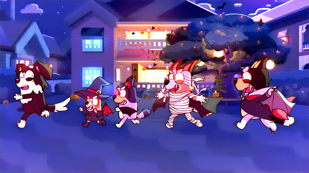 A Bluey Halloween by TomsterTheSecond on DeviantArt