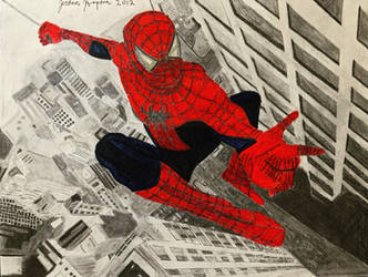 A Spiders Life , Spiderman Drawing