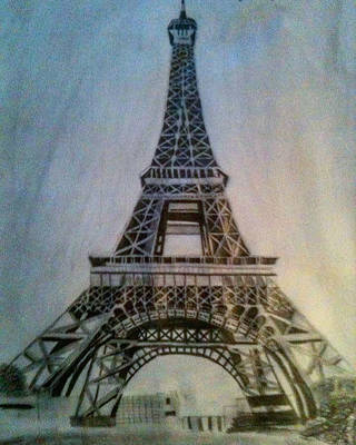 Eiffel Tower Drawing