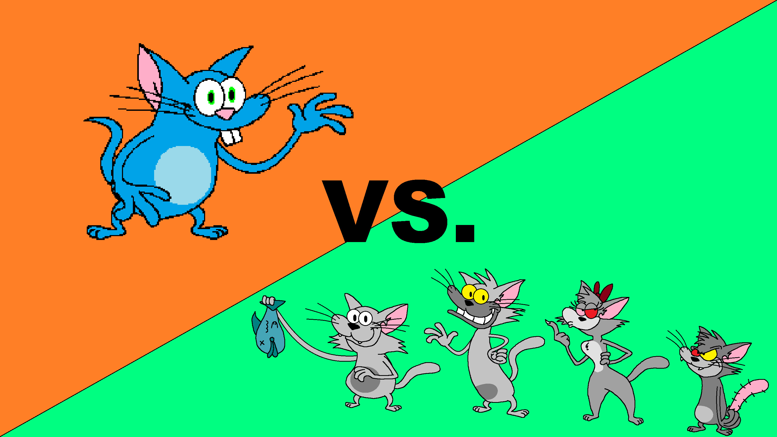 Role Reversal! by BlueCat98 on DeviantArt