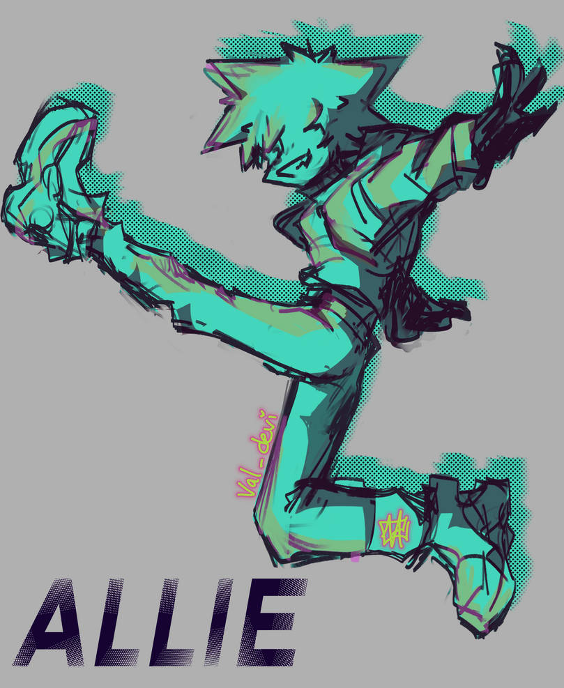 Allie Script Allie Intro by ValtielDevi on DeviantArt
