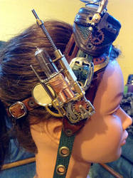 Steampunk Goggles Right Side View