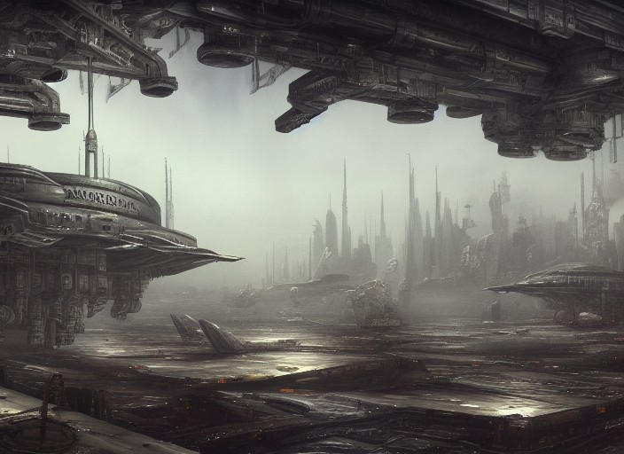 alien planet colony by otherunicorn on DeviantArt