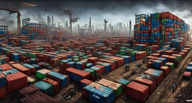 Container city by otherunicorn on DeviantArt