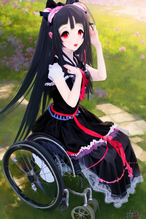Anime Amputee Goth Girl In A Wheelchair By Otherunicorn On DeviantArt anime-amputee-goth-girl-in-a-wheelchair-by-otherunicorn-on-deviantart