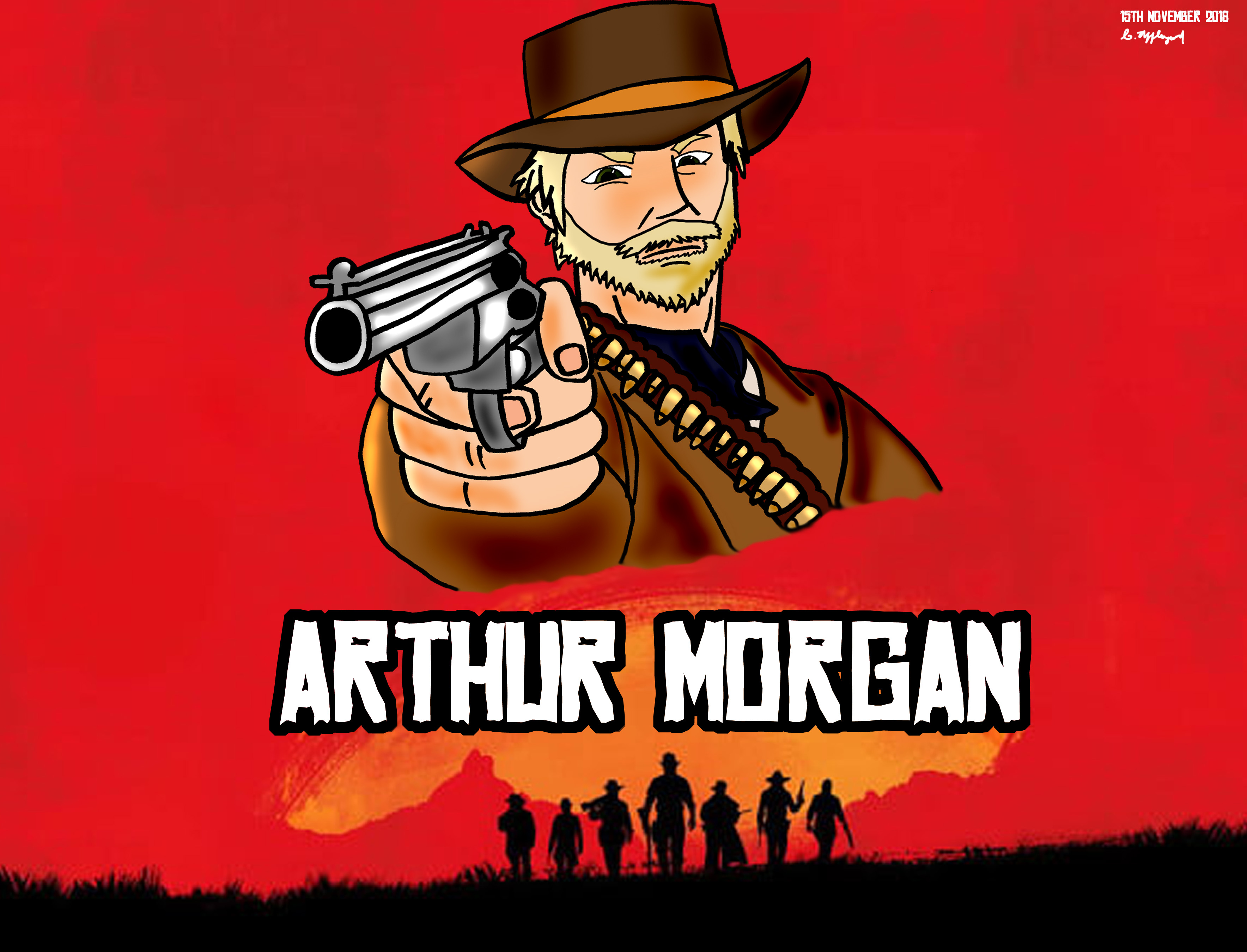 The Death of Arthur Morgan by CalebBaconator on DeviantArt