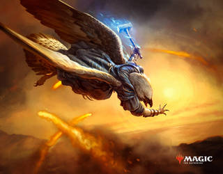 Battlewing Mystic by BorjaPindado