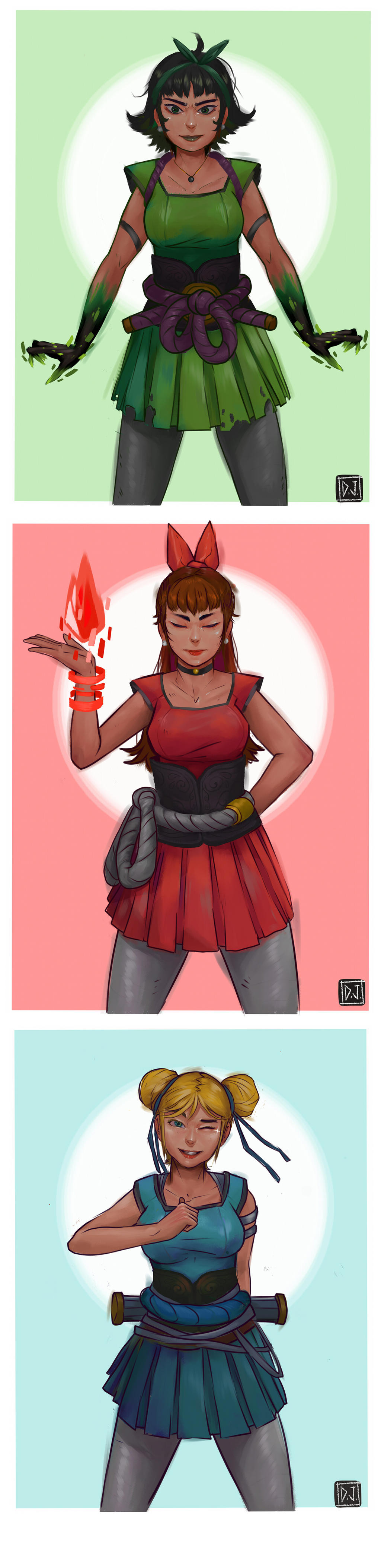 Powerpoff Deviantart Powerpuff by dominic-barrios on DeviantArt
