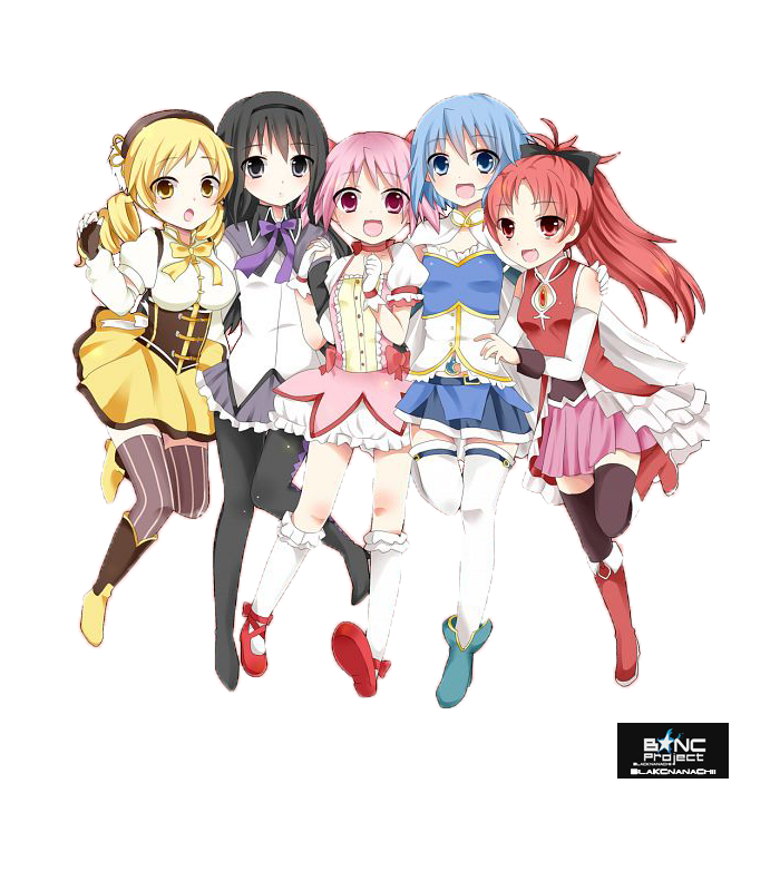 Mahou Shoujo Madoka Magica Render by BlackNanaChii on DeviantArt