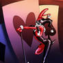 Harley Quinn with Cards