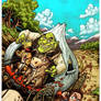 Shrek Comic Prequel: Cover.
